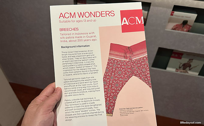 Asian Civilisations Museum: At The Crossroads Of Asia 18 Activity Sheets