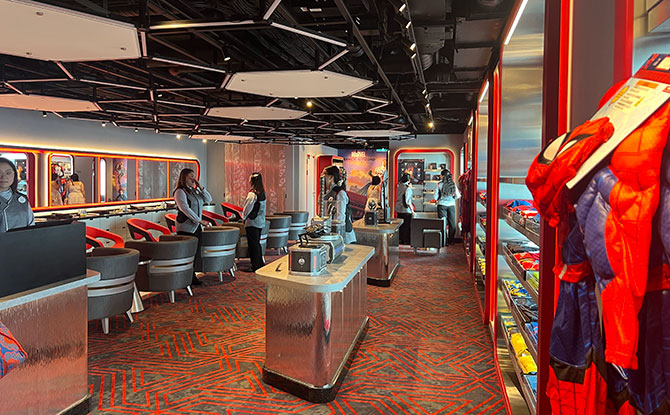 Disney Adventure Cruise Guide: 7 Themed Areas, Dining Spots, Fun Activities & Useful Tips 41 Marvel Style Studio