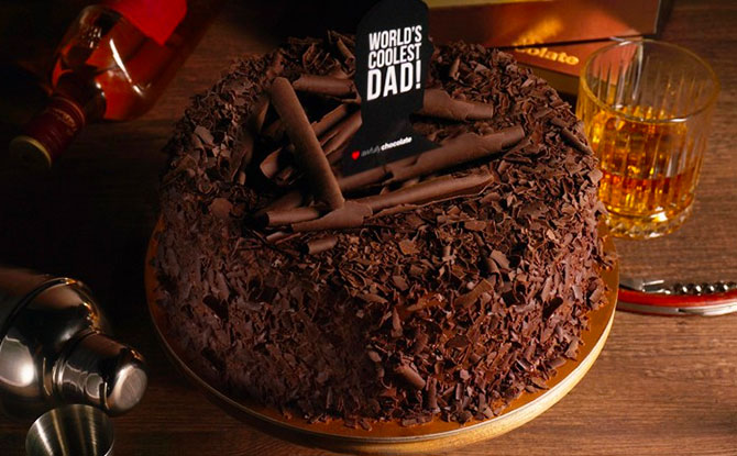 Father's Day Cake - Awfully Chocolate
