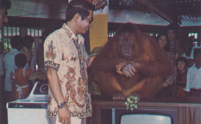 First millionth visitor to the Singapore Zoo