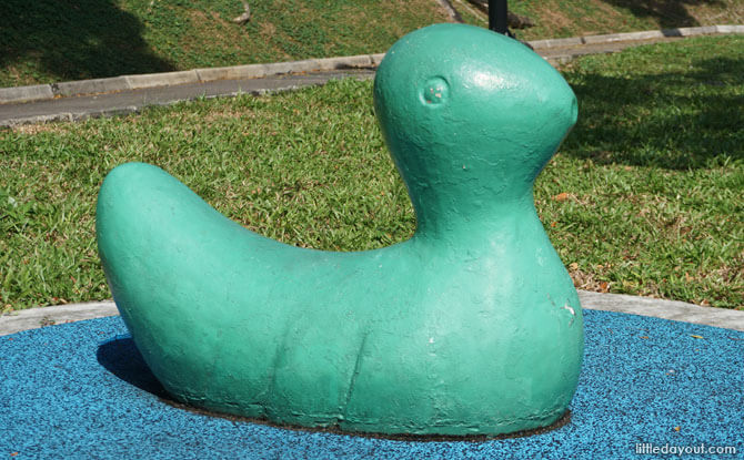 Ducks play sculpture, Toa Payoh Lorong 7