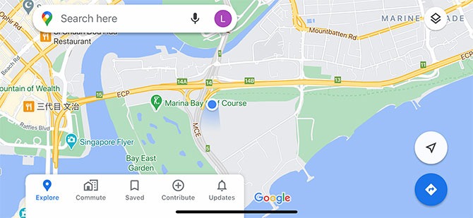 How To Get To Marina East Desalination Plant & Green Roof 1 Location of the Marina East Desalination Plant