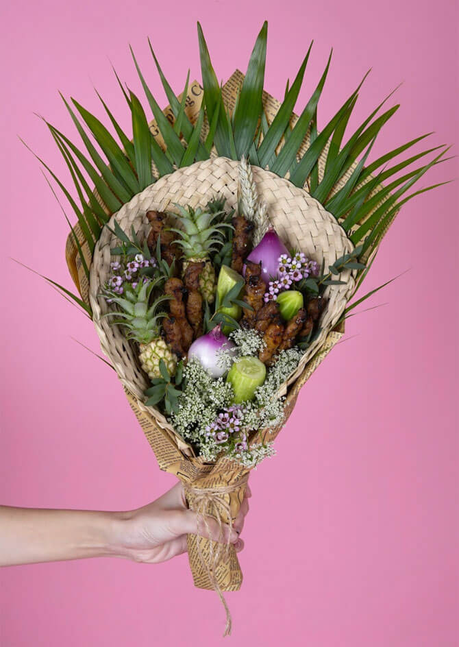 Satay bouquet