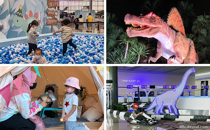 Changi Festive Village 2021: Dinosaurs, Glamping & Fun At The Airport During The Holidays