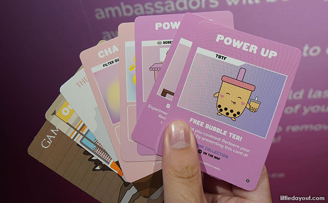 Bubble Tea Museum Challenge Cards