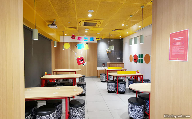Party room at McDonald's Canberra