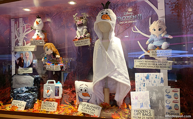 How to Redeem the A Frozen Wonderland at Changi Premiums