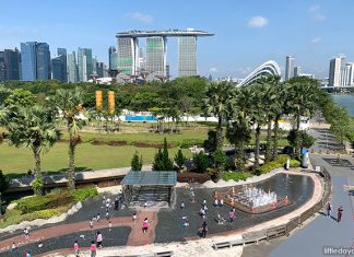 Marina Barrage Water Playground
