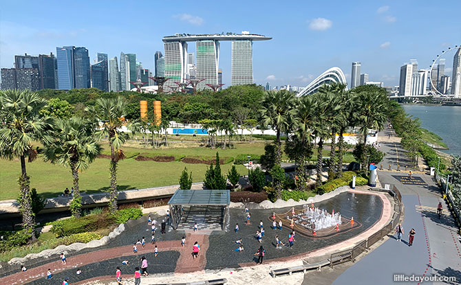 Marina Barrage Water Playground Marina Barrage Water Playground
