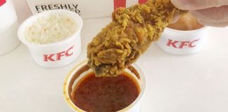 KFC Satay Crunch: Chicken Dipped In Peanut Sauce