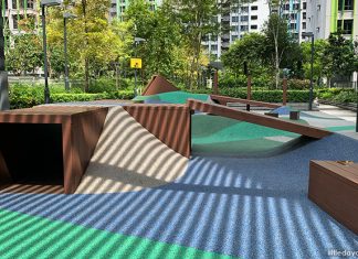 Meadow Playground At Alkaff CourtView: Tunnels & Hill