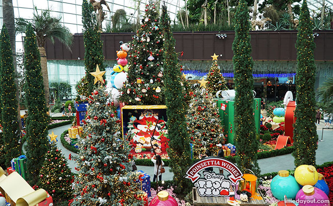 Poinsettia Wishes, Gardens by the Bay 2018