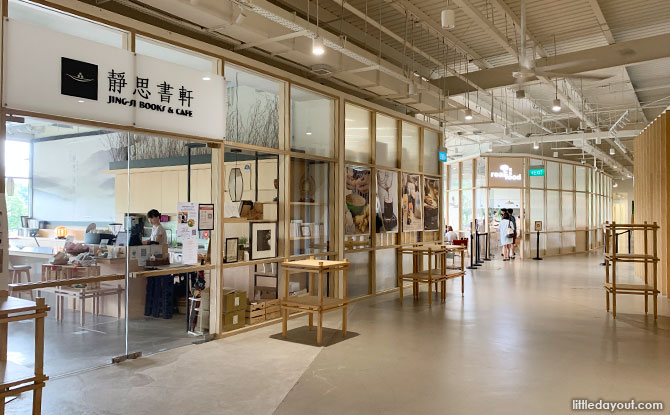 Tzu Chi Humanistic Youth Centre with Cafes Looking Out to Yishun Pond