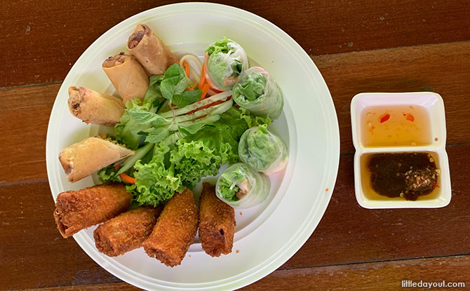 Lucky Saigon Café Food