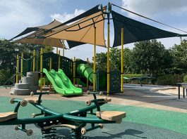 Sengkang Riverside Park Playground: Shaded Play Spot & Hedge Tunnel