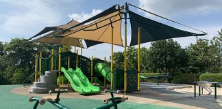 Sengkang Riverside Park Playground: Shaded Play Spot & Hedge Tunnel