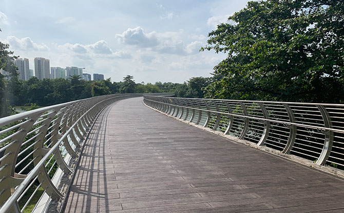 Sengkang Bridge at Sengkang Park