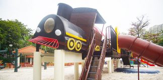 Tiong Bahru Park Playground Revamped: Tilting Train Adventures In 2018