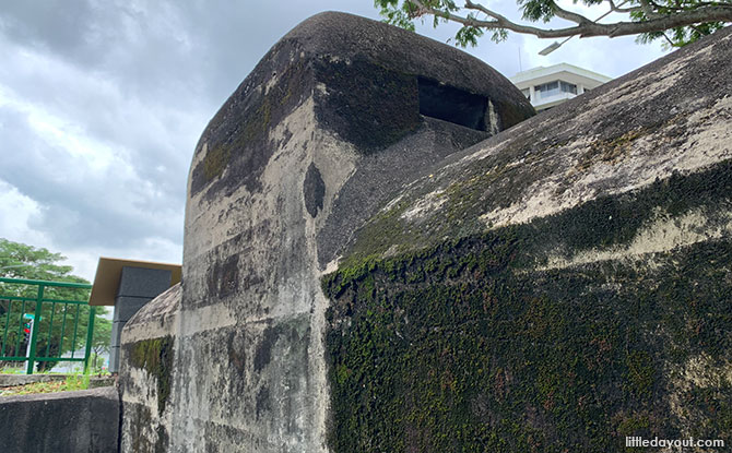 Pasir Panjang Machine Gun Pillbox External View