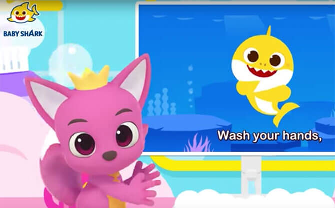 Wash Your Hands With Baby Shark Wash Your Hands With Baby Shark