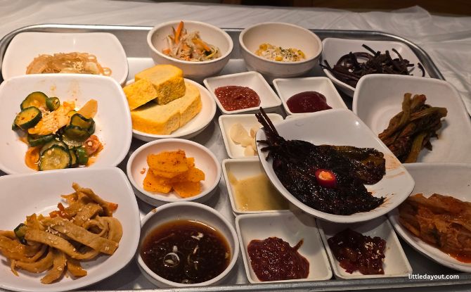 Bae Sik Dang: Experience Old-School Korean Naengsam In Singapore 3 Many Banchan, Many Sauces