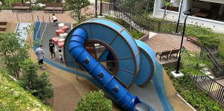 Bartley Beacon Playgrounds: Waterfall, Water Wheels & Pond Play Spaces