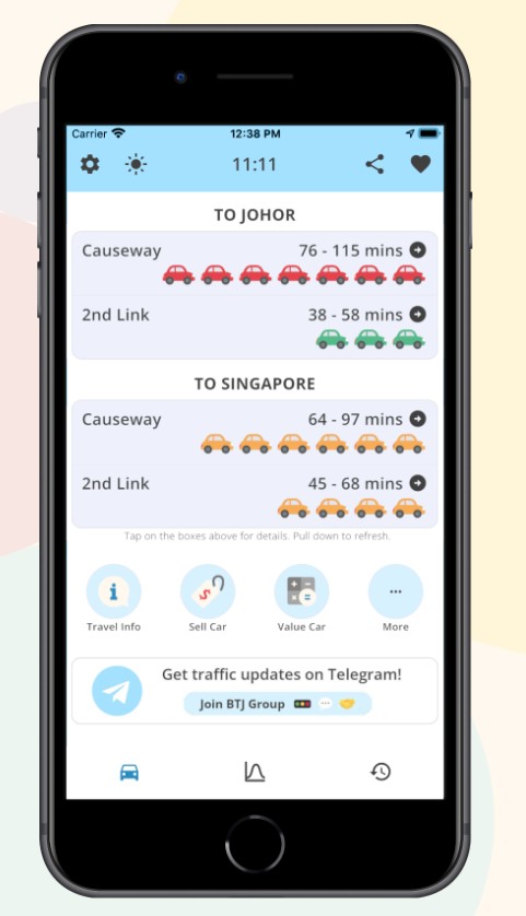 Guide To Driving To JB (2026 Update) 3 Check The Traffic Before You Set Off