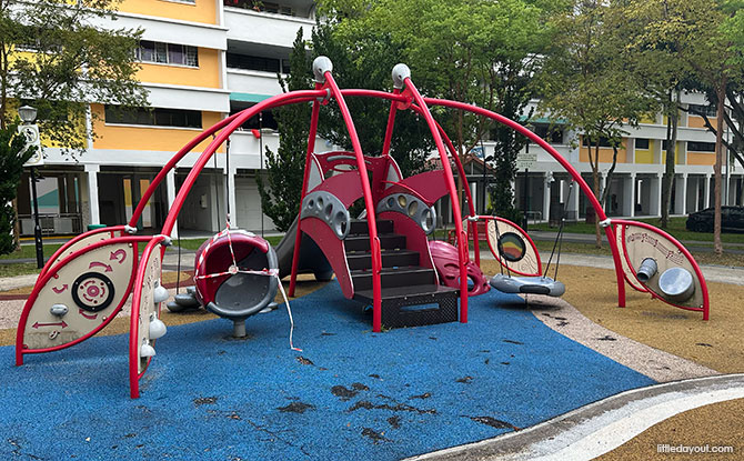 Beauty Garden Park: Playground Fun In The Neighbourhood At Bukit Batok 5 Swings and Other Play Equipment