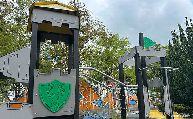 Beauty Garden Park: Playground Fun In The Neighbourhood At Bukit Batok 3 Mini Castle Play Structure