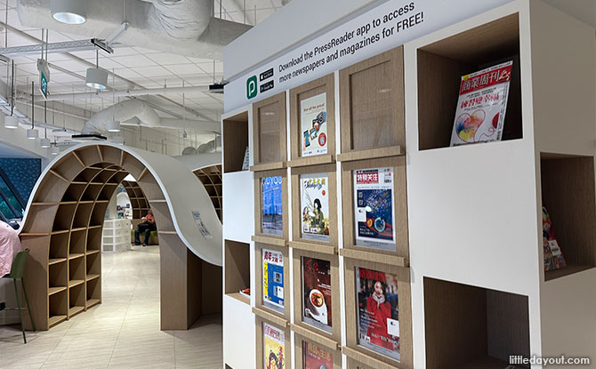 Bedok Public Library Level 3: Adults, Teens and Children Sections