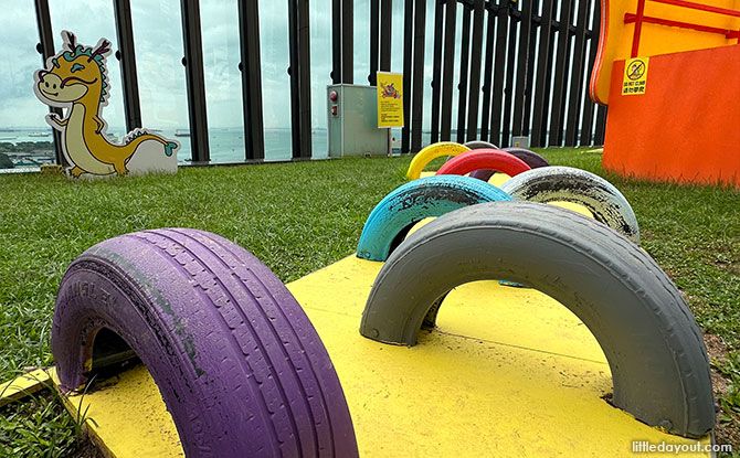 Tyre scales at the SCCC Dragon Playground