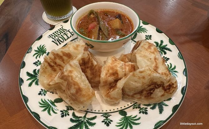 Bibik Violet Great World: All-Day Peranakan Cafe & Bakery 3 roti prata