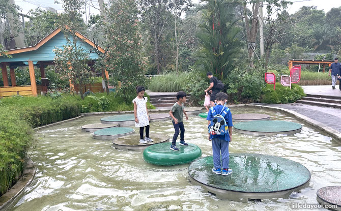 Play area at Hong Leong Foundation Crimson Wetlands