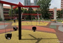 Bishan North Neighbourhood Park: New Swings At The Oval Bishan North Neighbourhood Park: Swings At The Oval