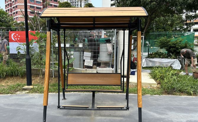 Bishan North Neighbourhood Park: New Swings At The Oval 6 garden swings
