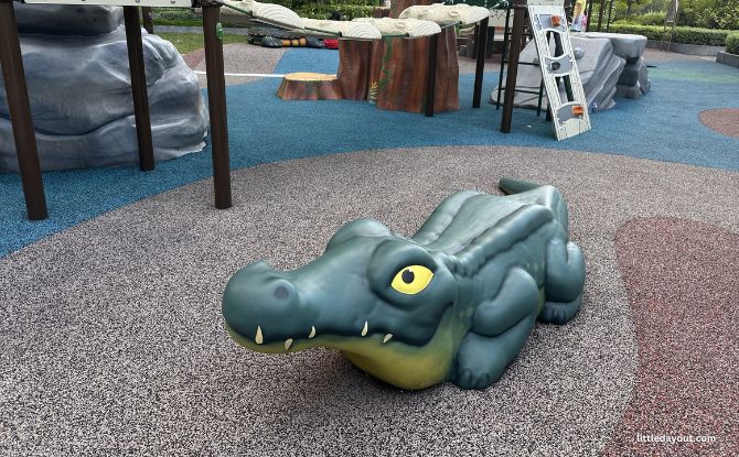 Bishan Ridges Playground: Search For The SS Minnow 7 green alligator