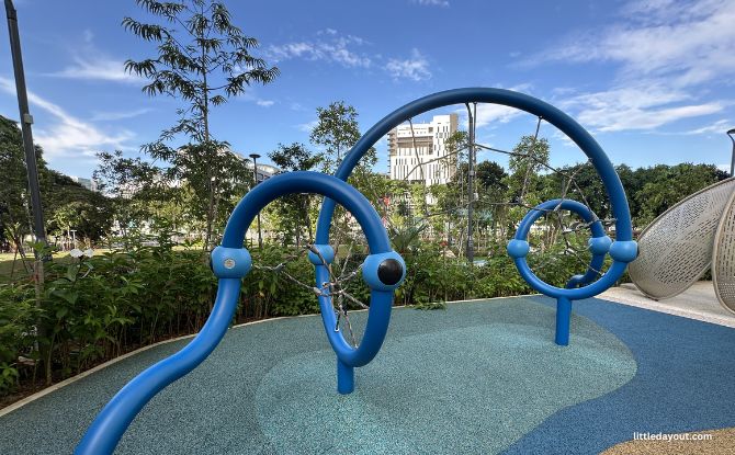 Bishan Towers Playground: Inspired By The River 2 blue swirl