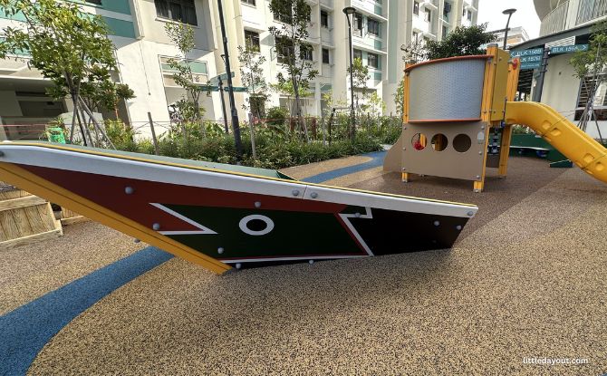 Bishan Towers Playground: Inspired By The River 3 Nautical Themed Play for Younger Kids