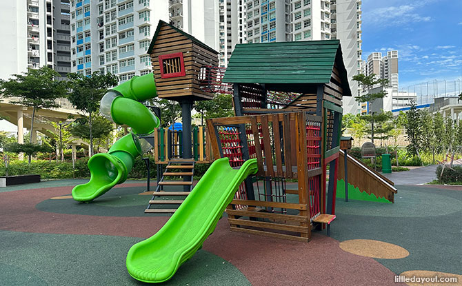 Huts in the Air Playground