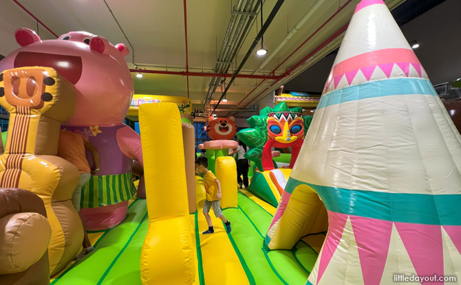 Climb into Happy’s Jammin’ Tribe Paradise