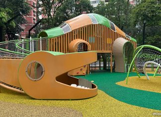 Brontosaur Park: Dinosaur Playground In The Pasir Ris Neighbourhood