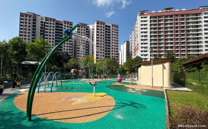 Splash Pad at Buangkok Square Park