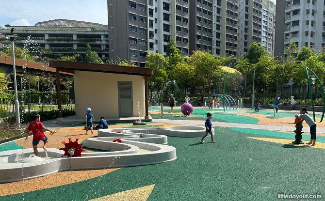 Water Play Area at Buangkok Square Park