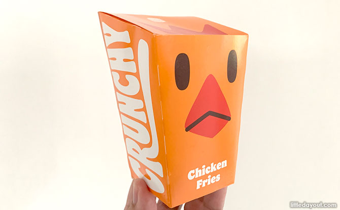 Burger King Chicken Fries Box