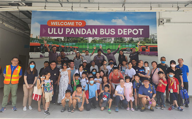 Ulu Pandan Bus Depot Tour