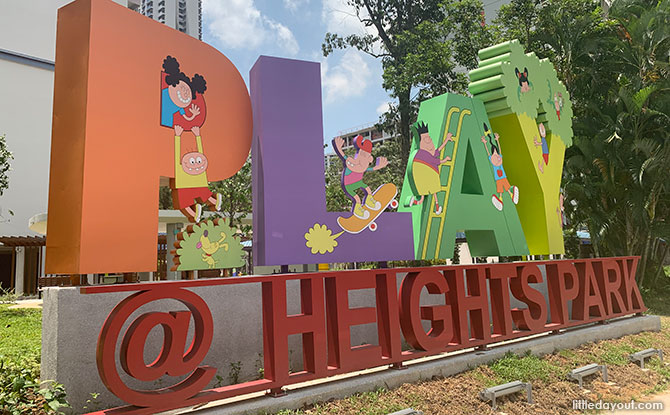 Play @ Heights Park Signboard
