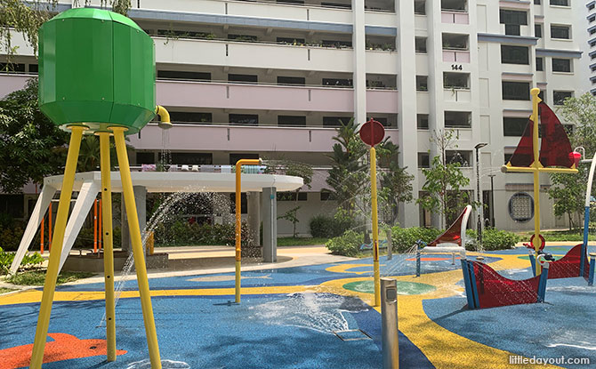 Toa Payoh Water Play Park at Play @ Heights Park
