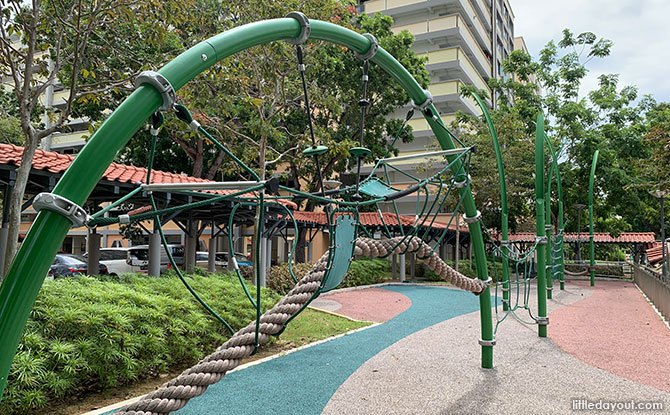 Simei Street 1, Blocks 151, 153 & Street 3 146 Playgrounds: Obstacle Rope Course & More