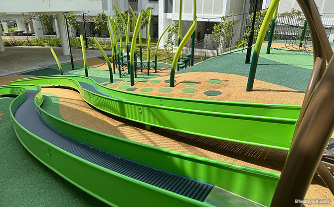 Canberra Vista Playground: Roller Slides & Fun On The Slopes 2 roller slides