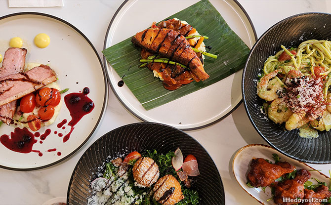 Mouth-watering Dishes at Canopy Changi Village